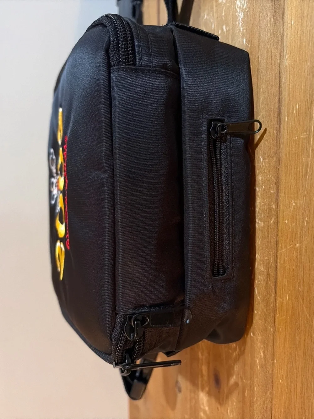 Walt Disney World 2002 Black CD / DVD Bag with Mickey Mouse Embroidery